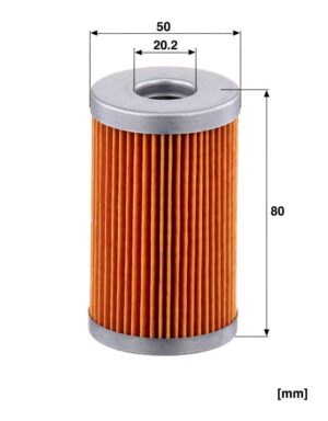 Mann P 5005 Fuel Filter P5005