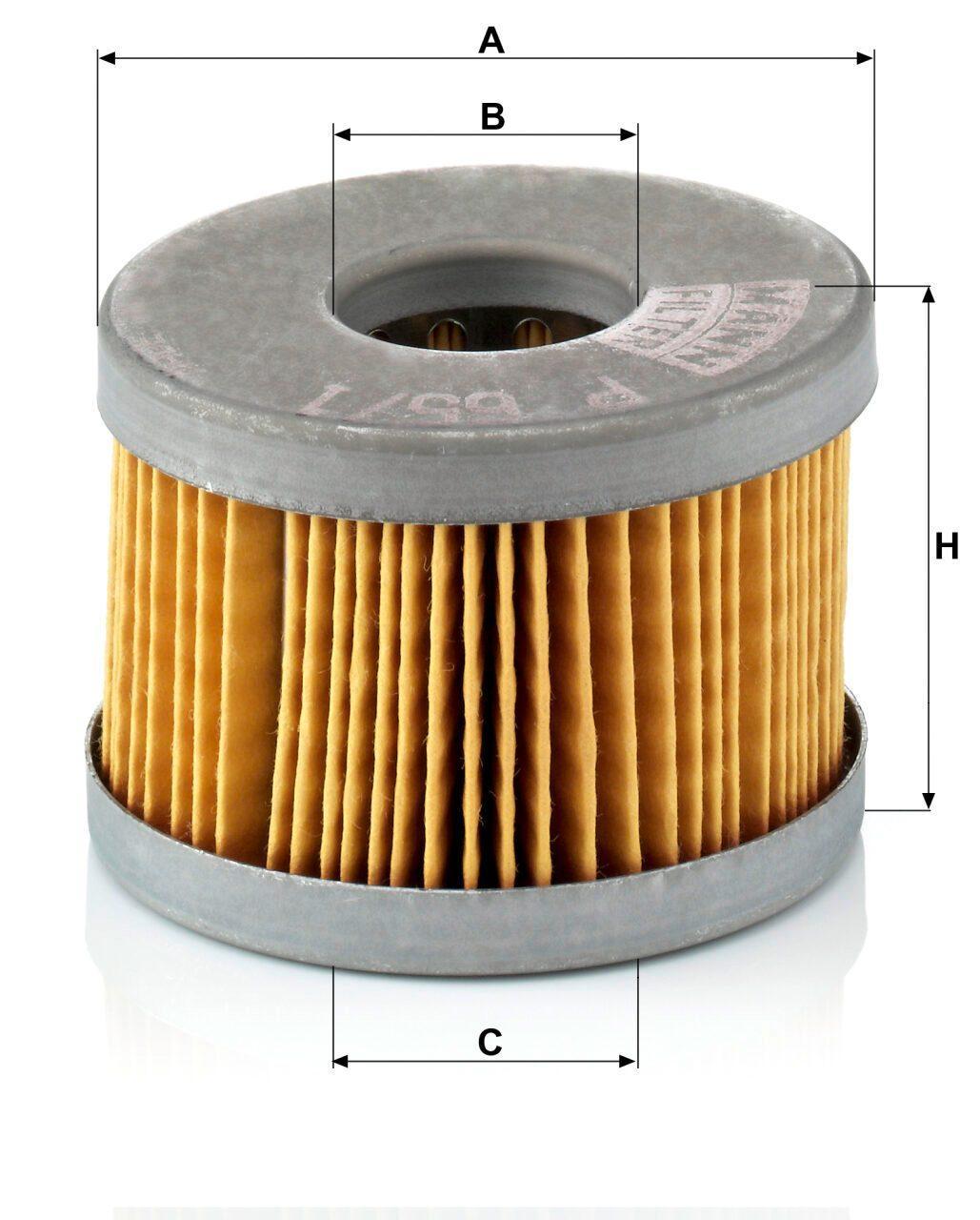 Mann P 65/1 x Fuel Filter P651x