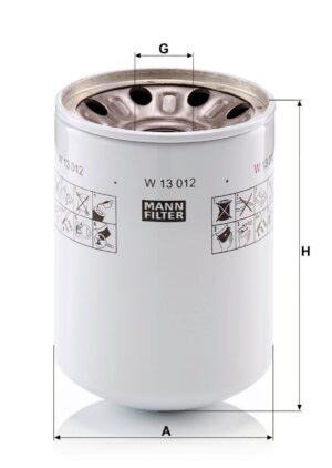 Mann W 13 012 Hydraulic Filter W13012