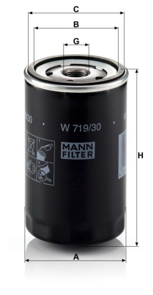Mann W 719/30 Oil Filter W71930