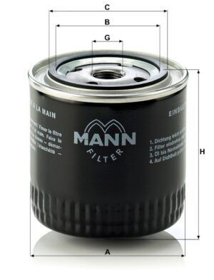 Mann W 920/17 Oil Filter W92017