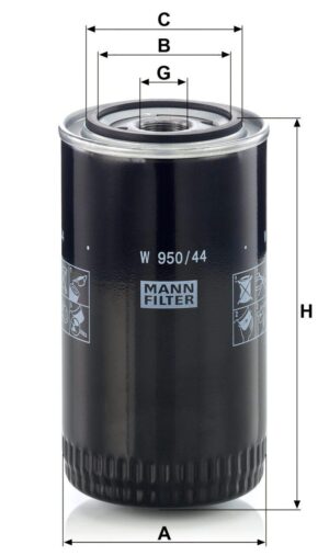 Mann W 950/44 Oil Filter W95044