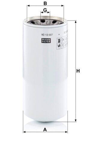 Mann WD 13 007 x Hydraulic Filter WD13007x
