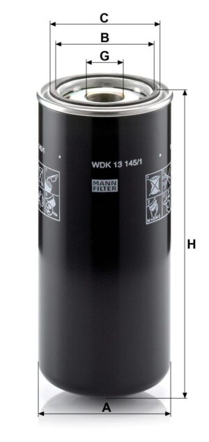 Mann WDK 13 145/1 Fuel Filter WDK131451