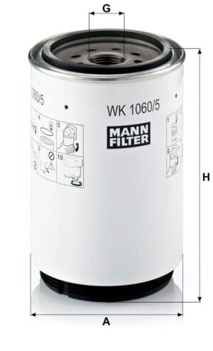 Mann WK 1060/5 x Fuel Filter WK10605x