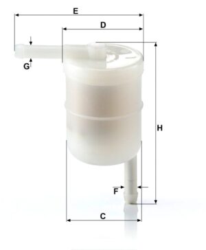Mann WK 42/12 Fuel Filter WK4212