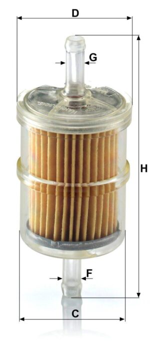 Mann WK 42/2 Fuel Filter WK422