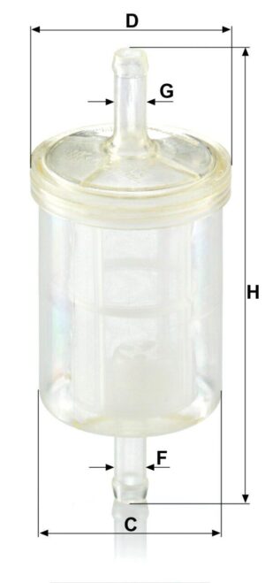 Mann WK 43/13 (10) Fuel Filter WK4313(10) Pack of 10