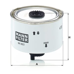 Mann WK 8022 x Fuel Filter WK8022x
