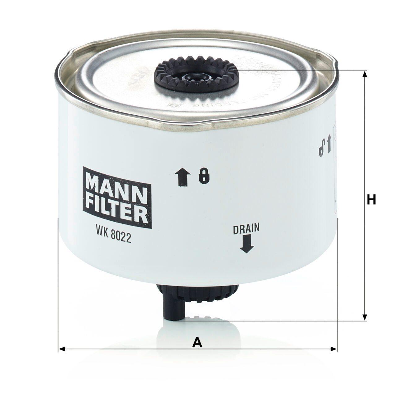 Mann WK 8022 x Fuel Filter WK8022x
