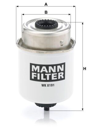 Mann WK 8191 Fuel Filter WK8191