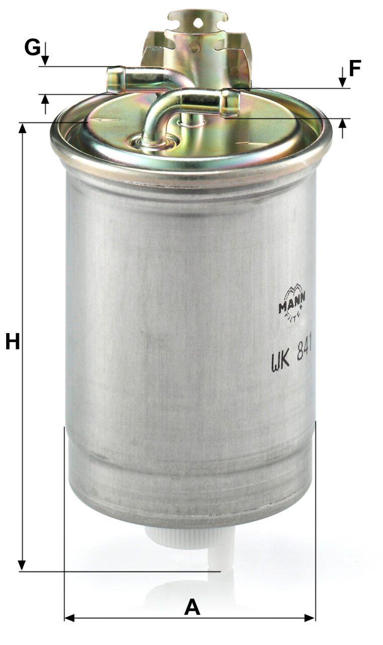 Mann WK 841 Fuel Filter WK841