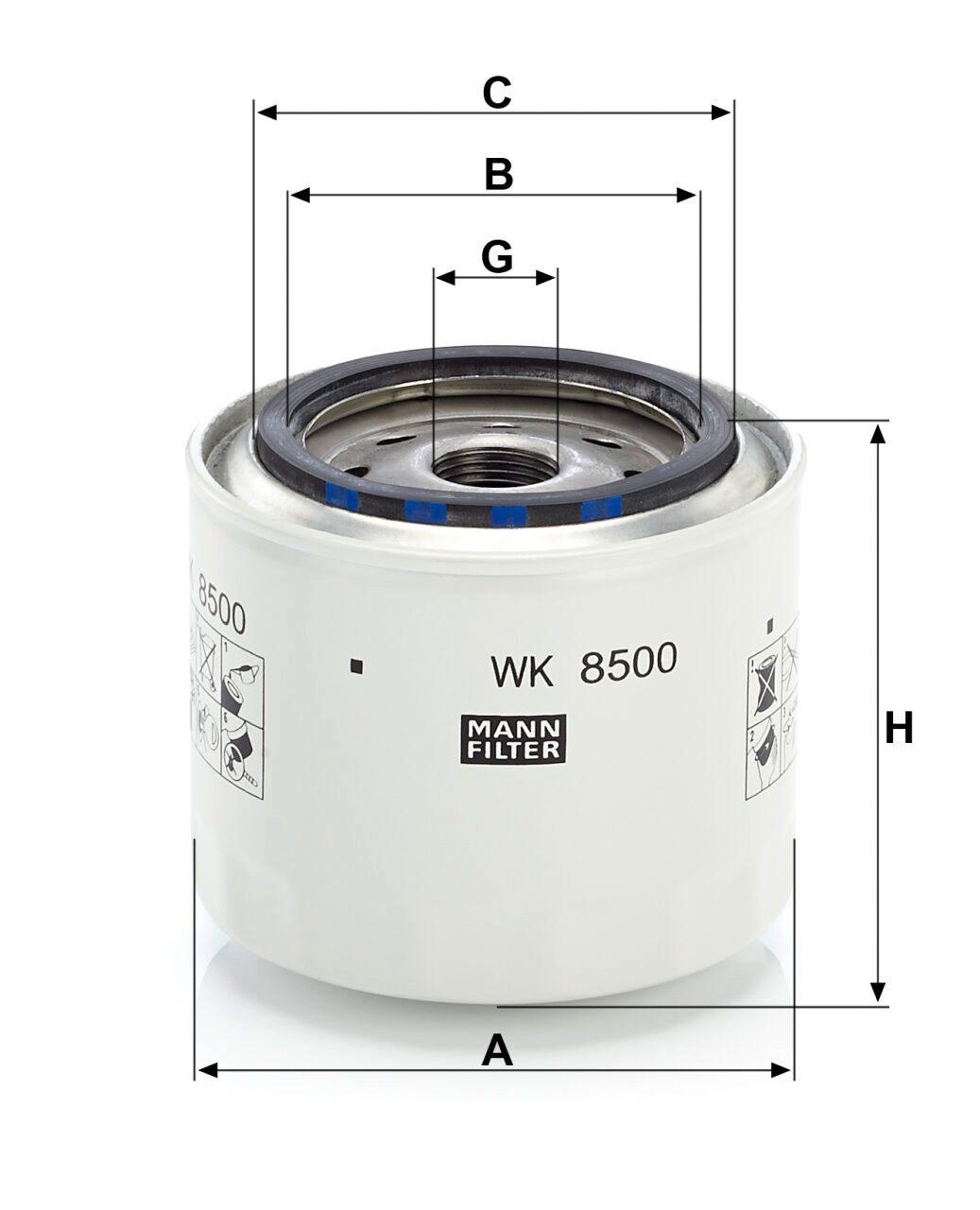 Mann WK 8500 Fuel Filter WK8500