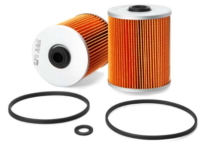 Fleetguard FF5072 Fuel Filter Cartridge Metal