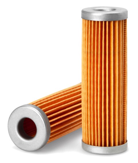 Fleetguard FF5104 Fuel Filter Cartridge Metal