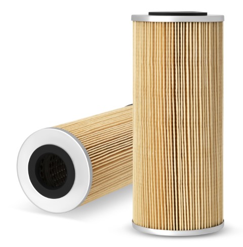 Fleetguard FF5323 Fuel Filter Cartridge Metal
