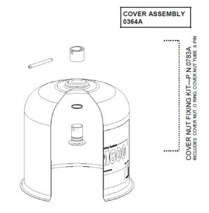 Mann Centrifuge FM600 Cover Assembly Part No. 6899773901, 0364A