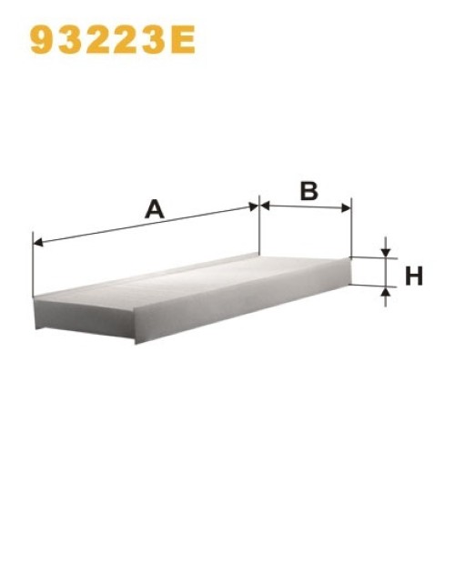 WIX 93223E Cabin Air Filter