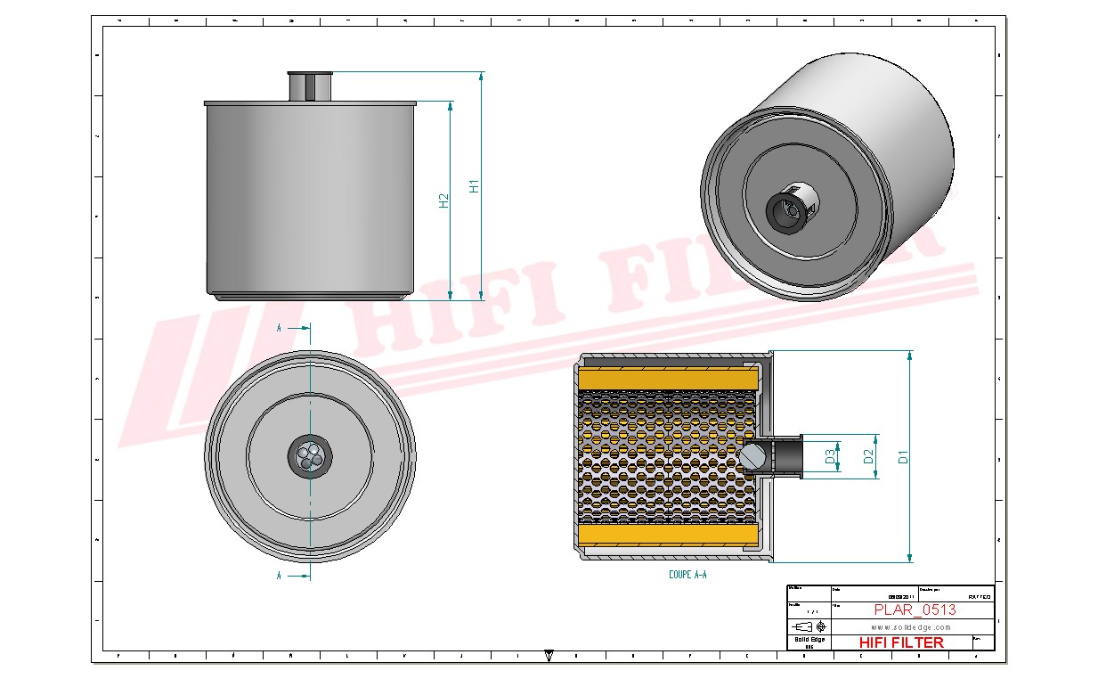 HIFI FILTER FS 409 Air Filter