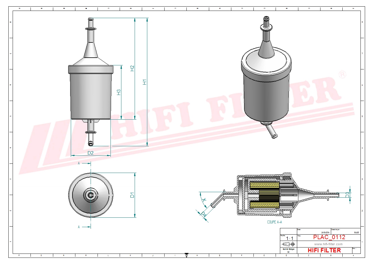 HIFI FILTER FSN 101 Breather Filter