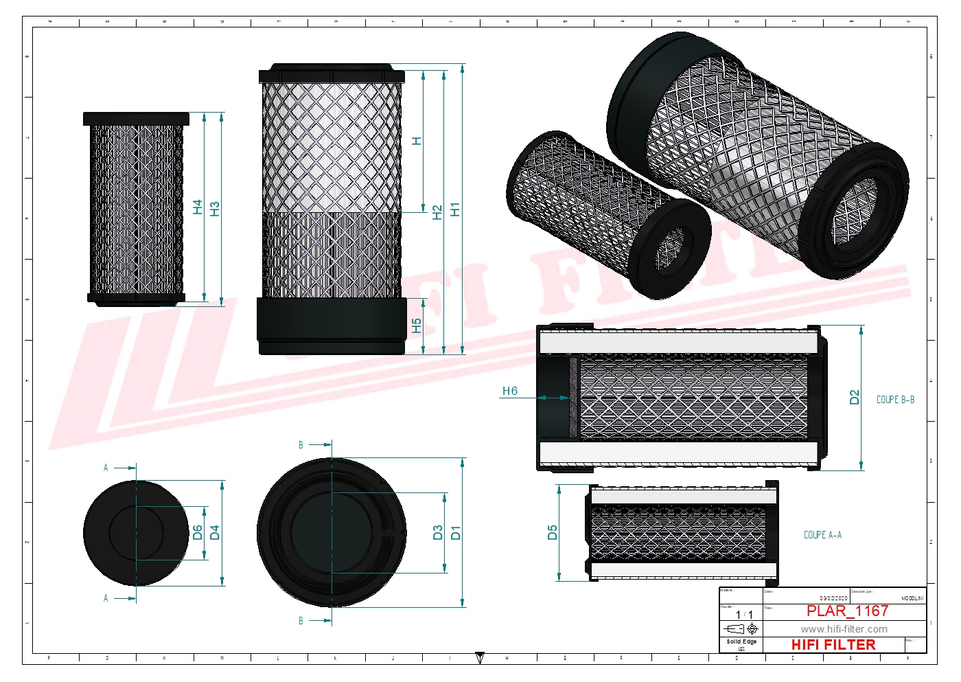HIFI FILTER KA 16638 Air Filter Kit