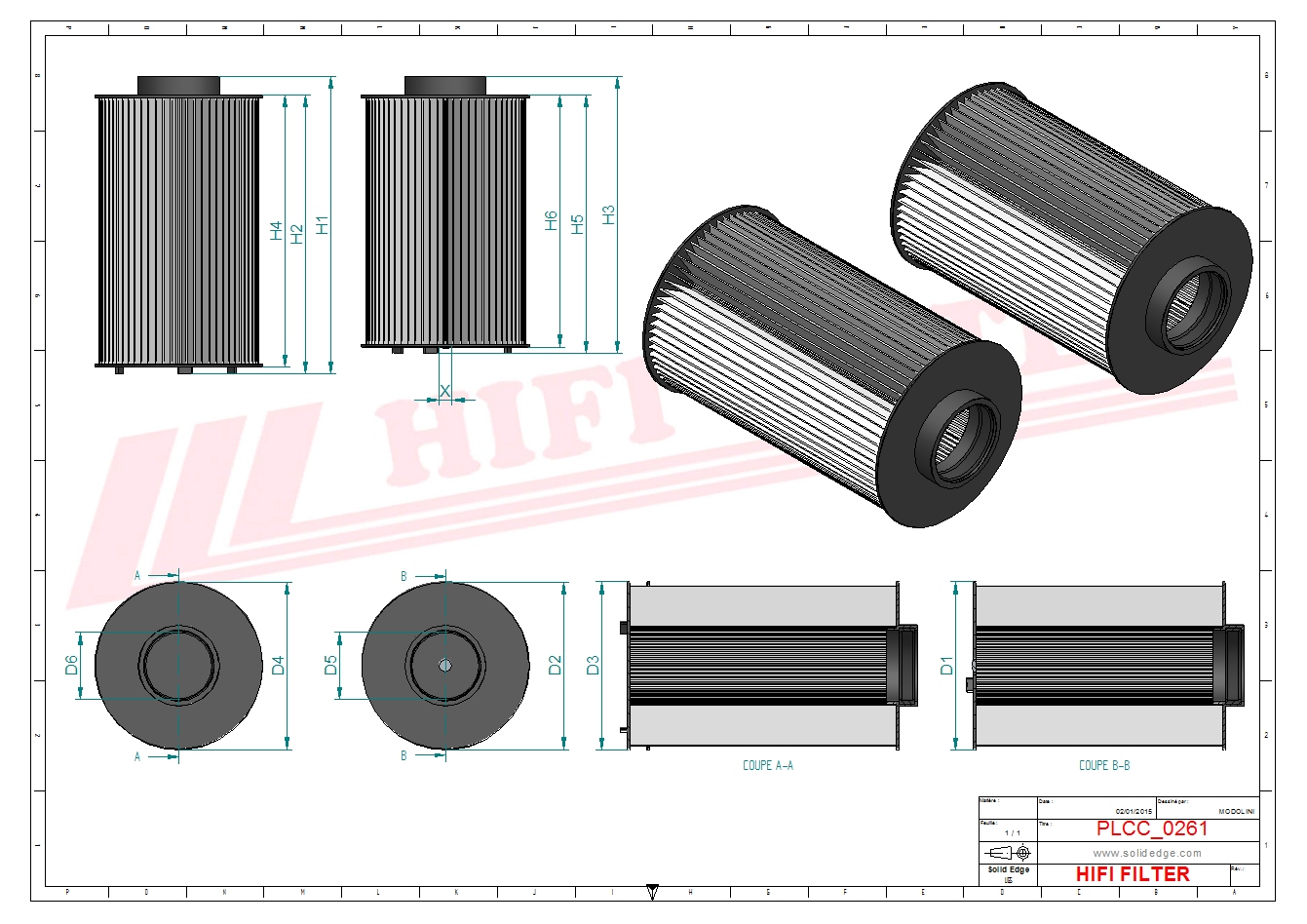 HIFI FILTER KN 70346 Fuel Filter
