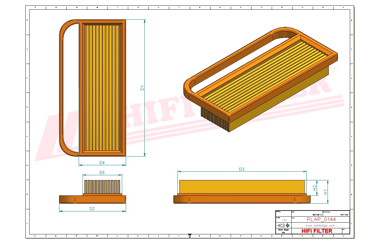 HIFI FILTER SA 12371 Air Filter