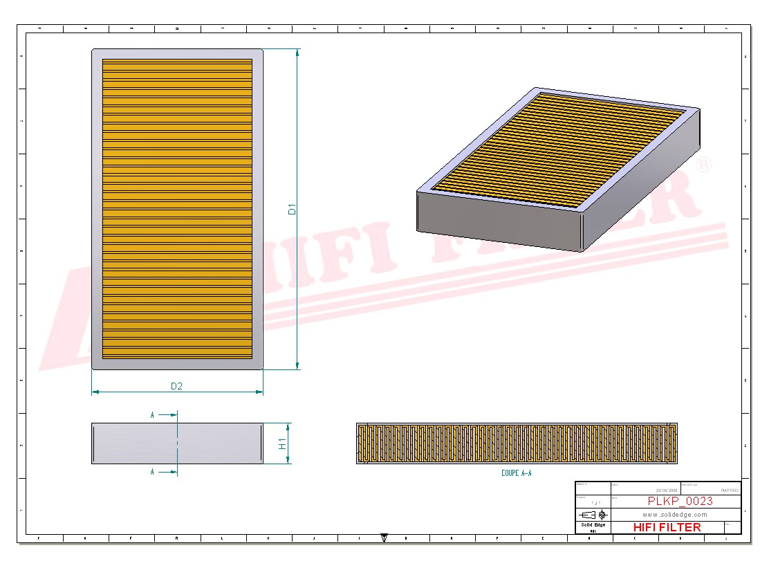 HIFI FILTER SC 17159 Cabin Air Filter