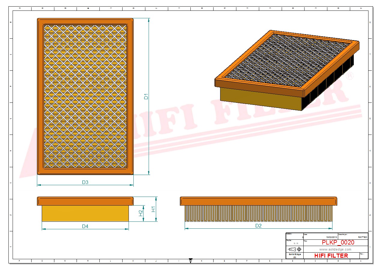 HIFI FILTER SC 90297 Cabin Air Filter