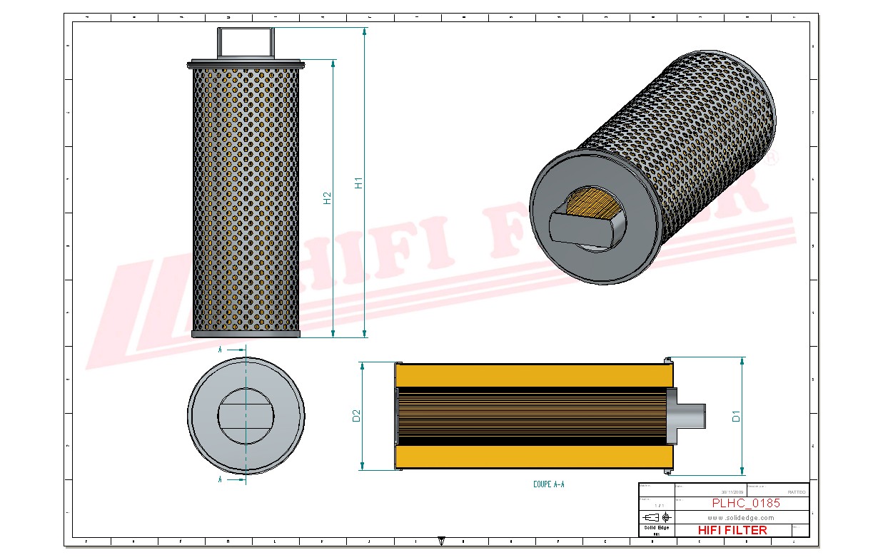 HIFI FILTER SH 52291 Hydraulic Filter