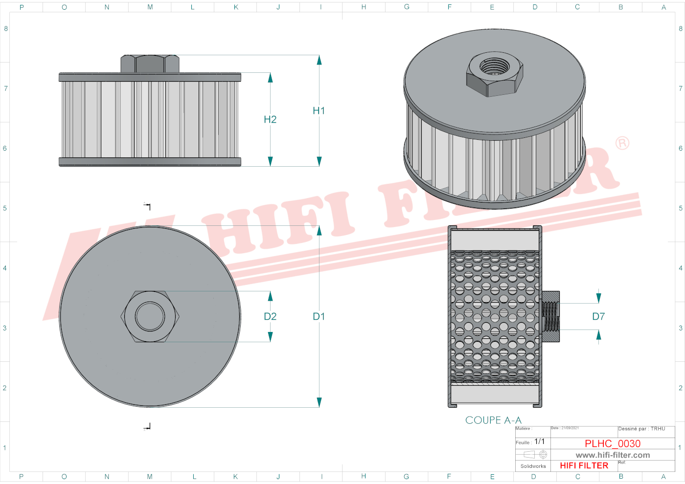 HIFI FILTER SH 77435 Hydraulic Filter
