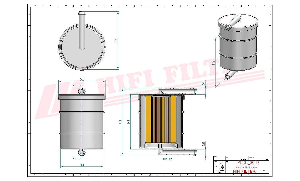 HIFI FILTER SN 20004 Fuel Filter