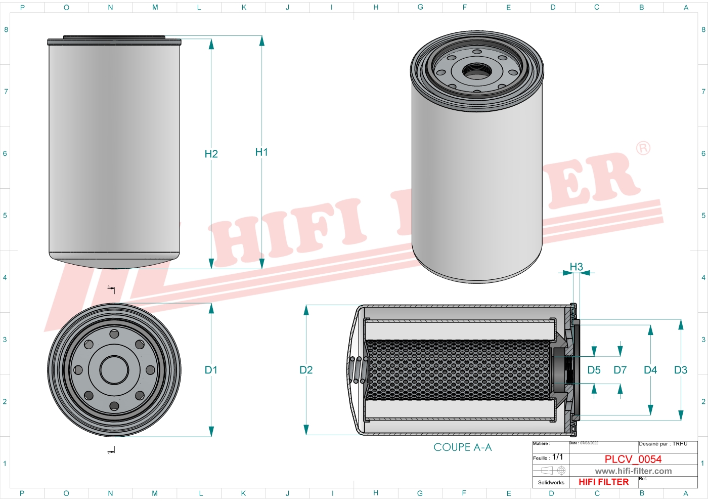 HIFI FILTER SN 25031 Fuel Filter
