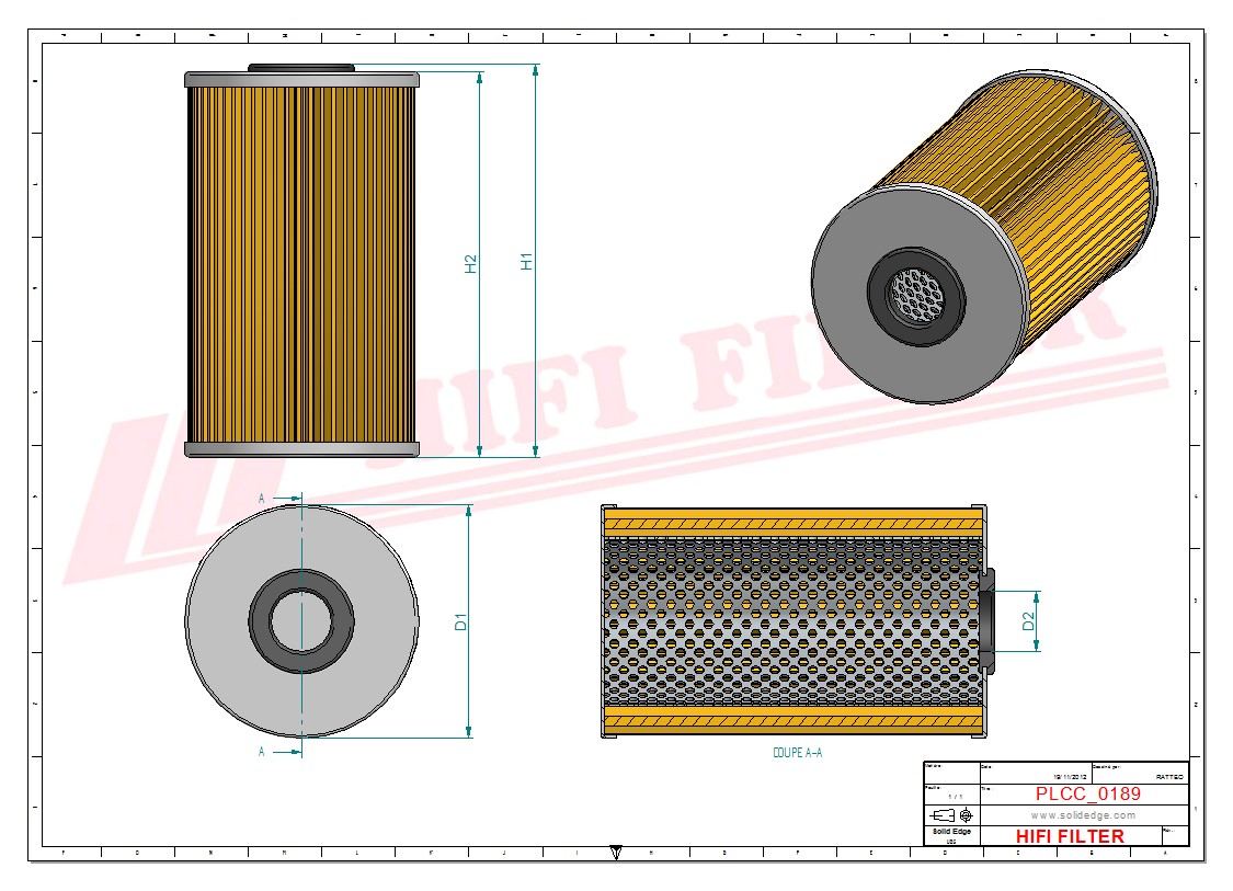 HIFI FILTER SN 25213 Fuel Filter