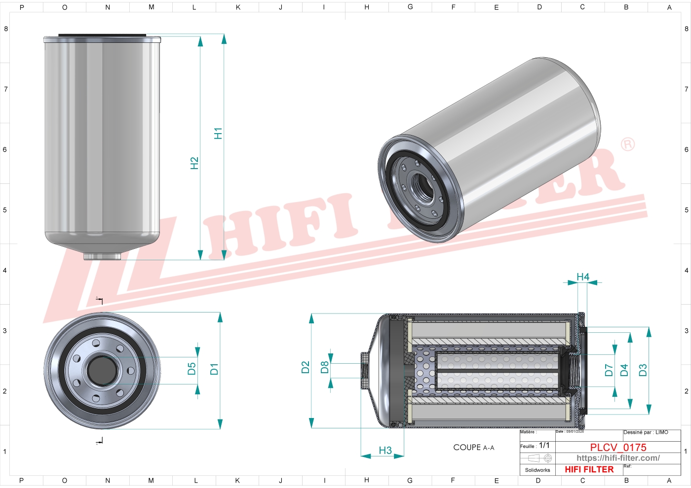 HIFI FILTER SN 25252 Diesel Filter