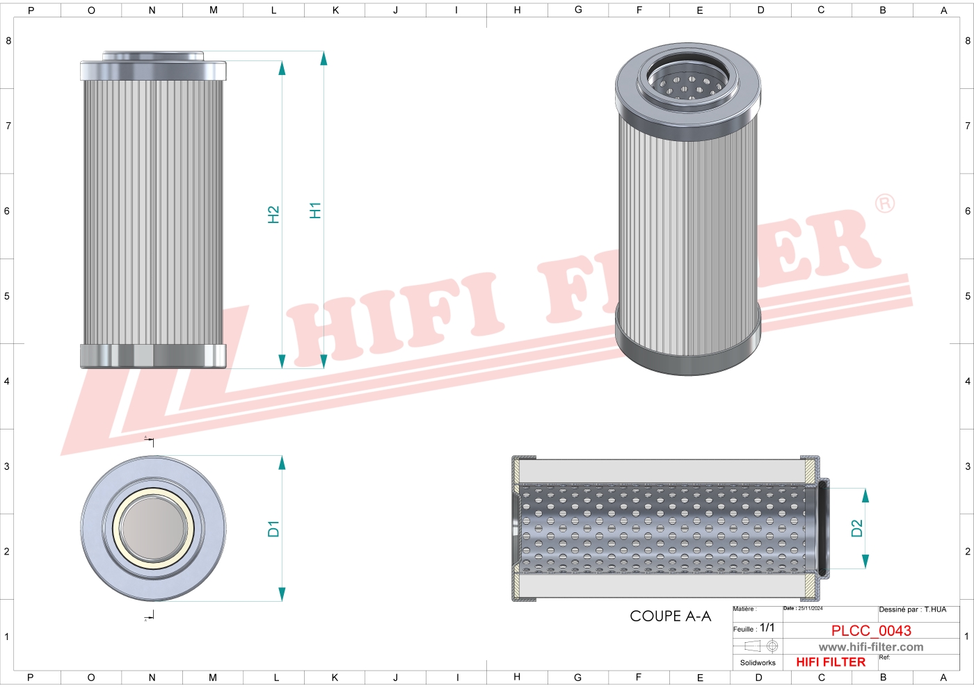 HIFI FILTER SN 35060 Fuel Filter