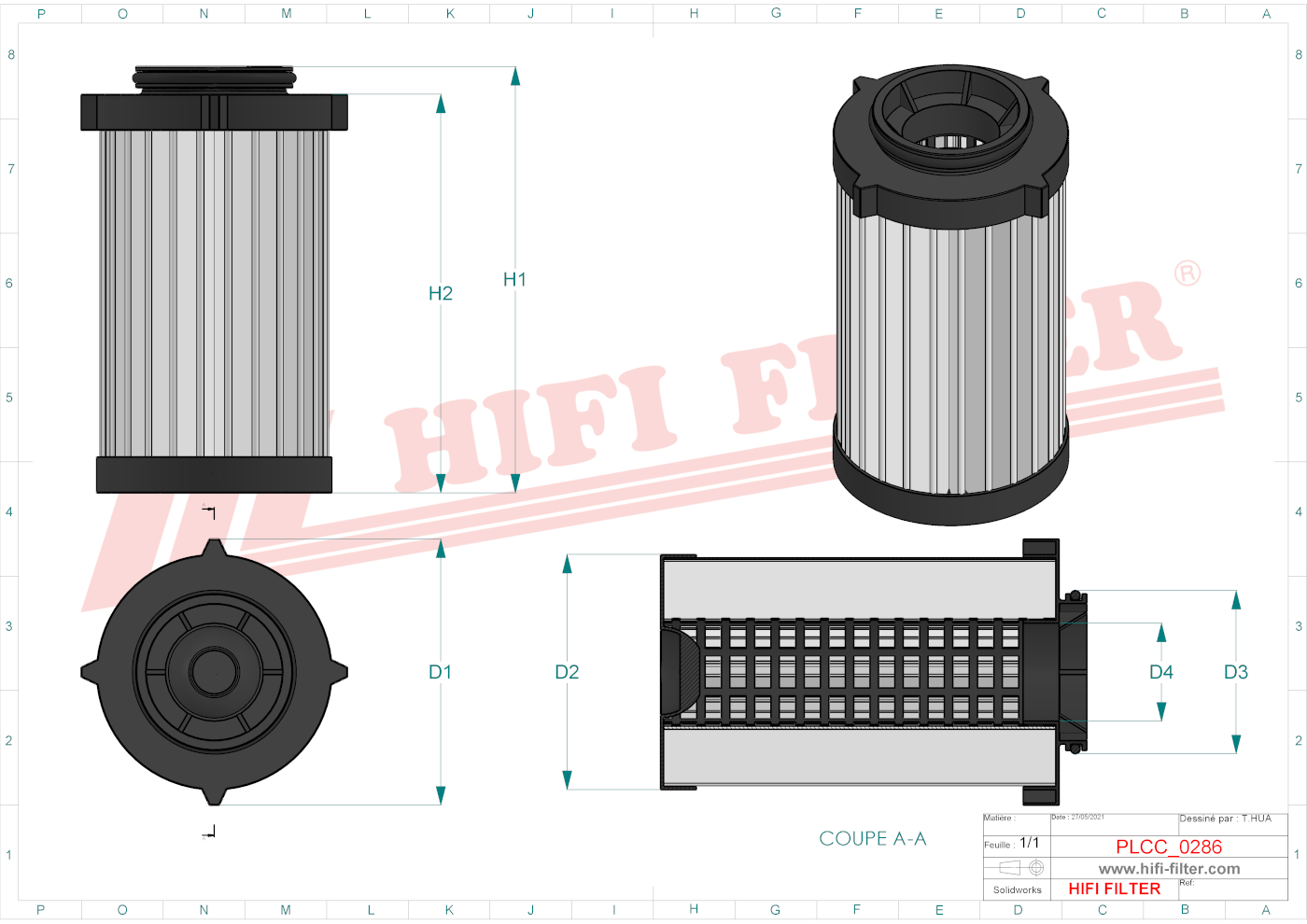 HIFI FILTER SN 40709 Fuel Filter