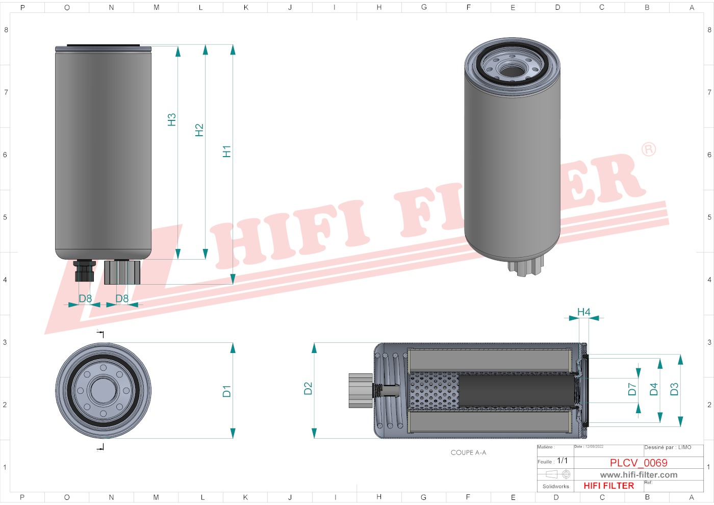 HIFI FILTER SN 40828