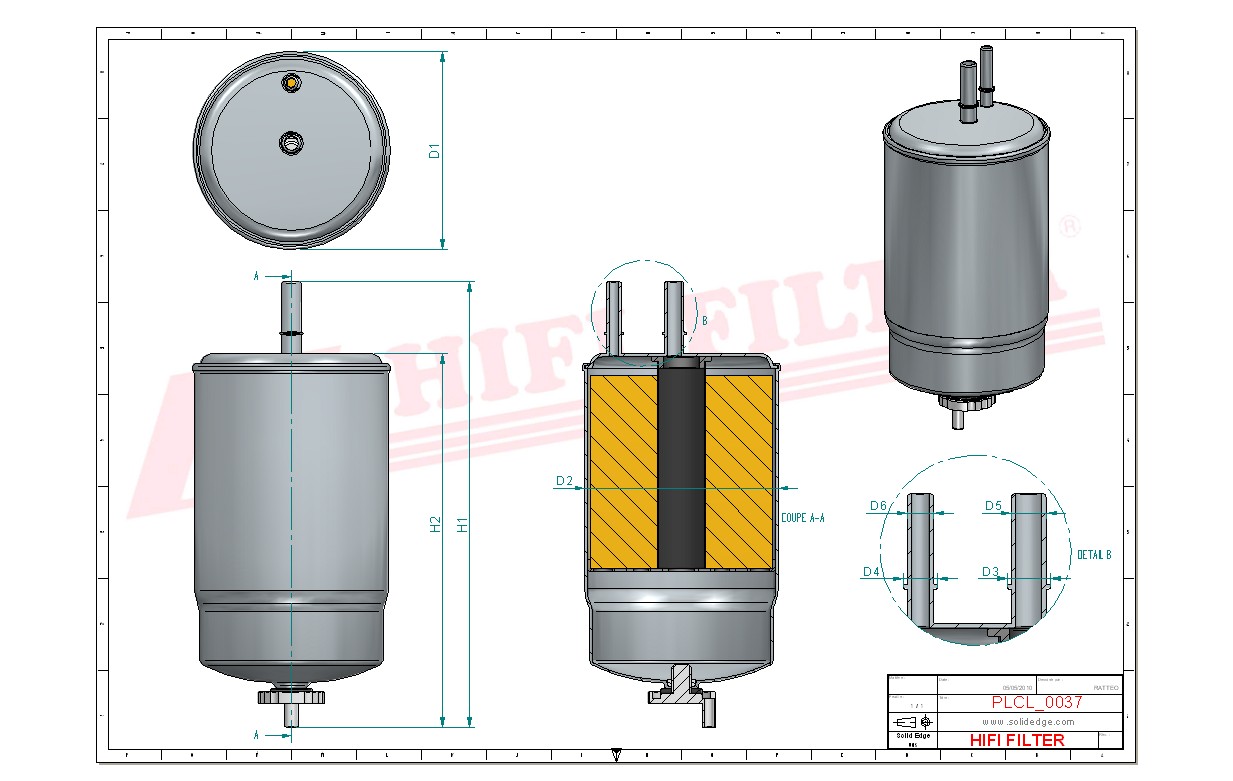 HIFI FILTER SN 70299 Diesel Filter