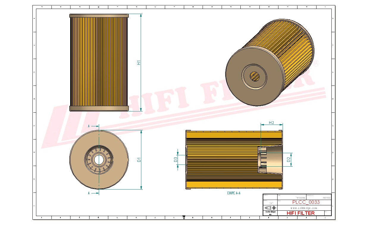 HIFI FILTER SN 920130 Fuel Filter