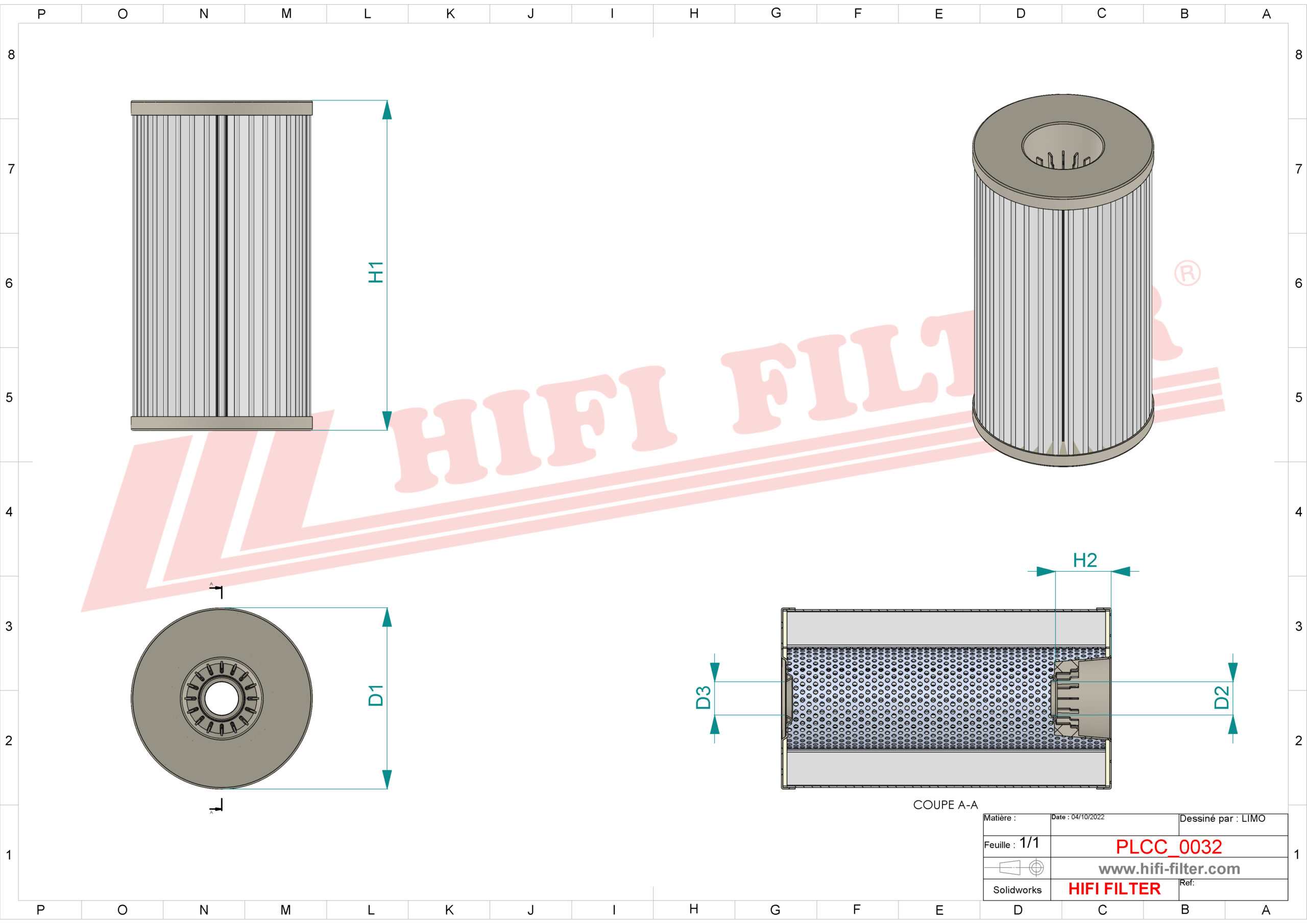 HIFI FILTER SN 920430 Fuel Filter