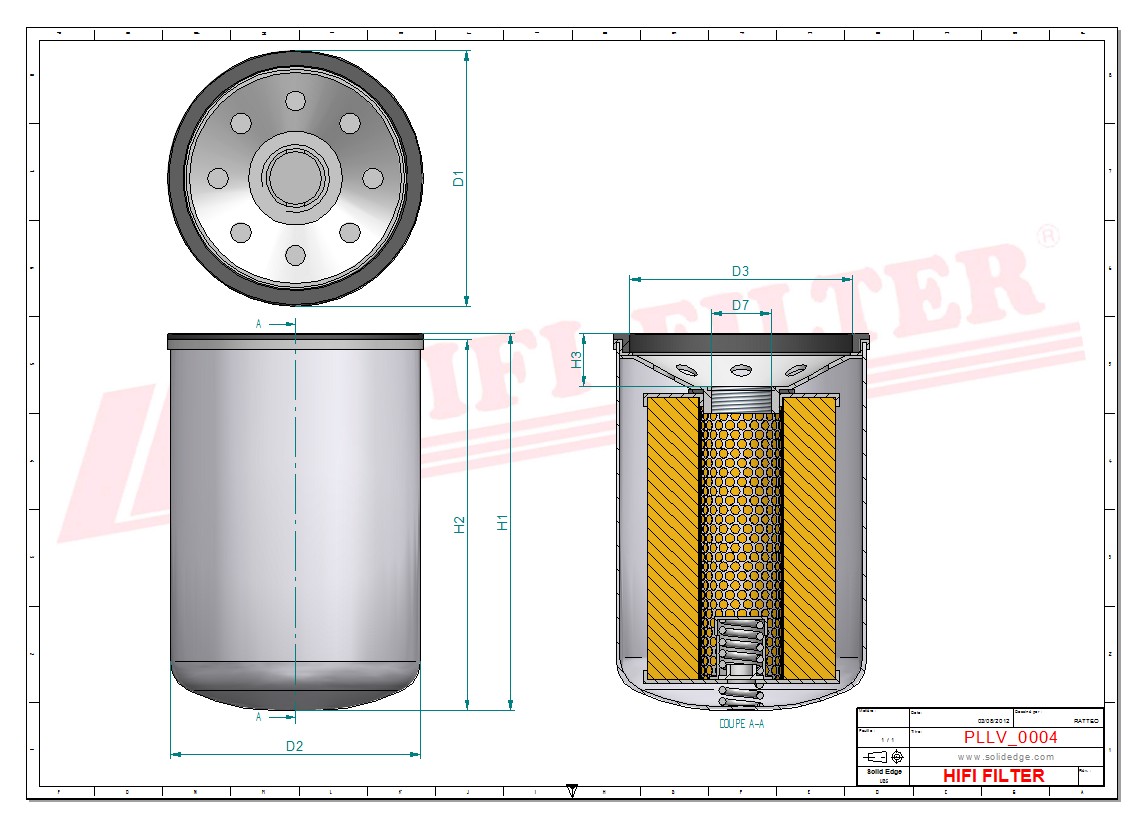 HIFI FILTER SO 10006 Oil Filter