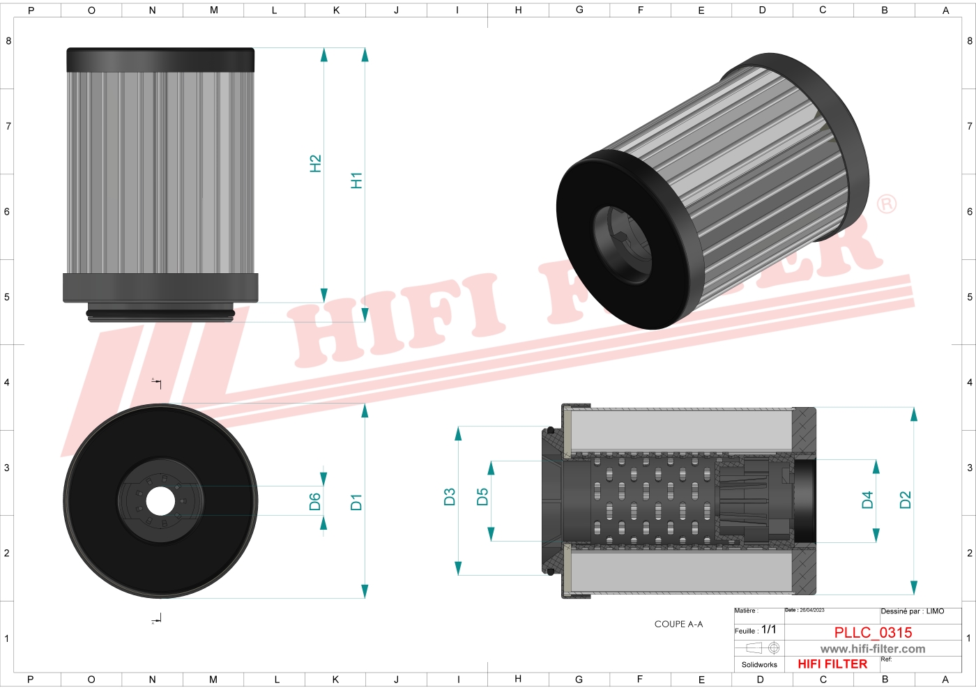 HIFI FILTER SO 10184 Oil Filter