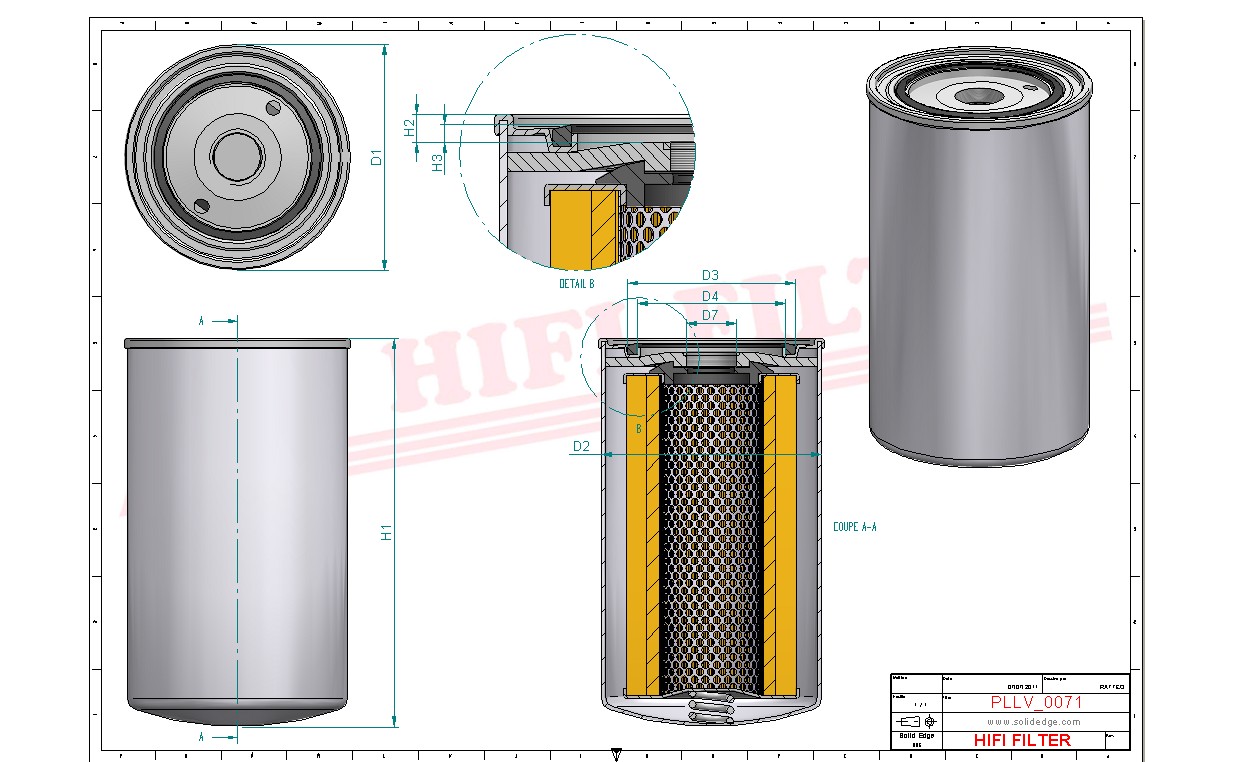 HIFI FILTER SO 6144 Oil Filter