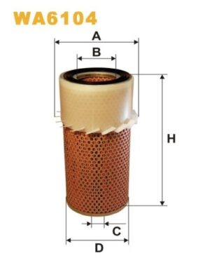 WIX WA6104 Air Filter
