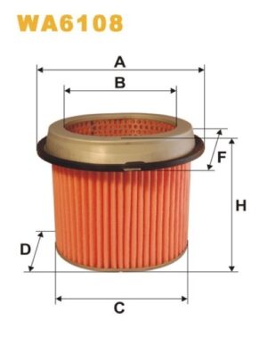 WIX WA6108 Air Filter