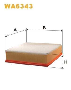 WIX WA6343 Air Filter