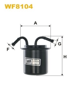 WIX WF8104 Fuel Filter