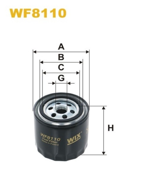 WIX WF8110 Fuel Filter