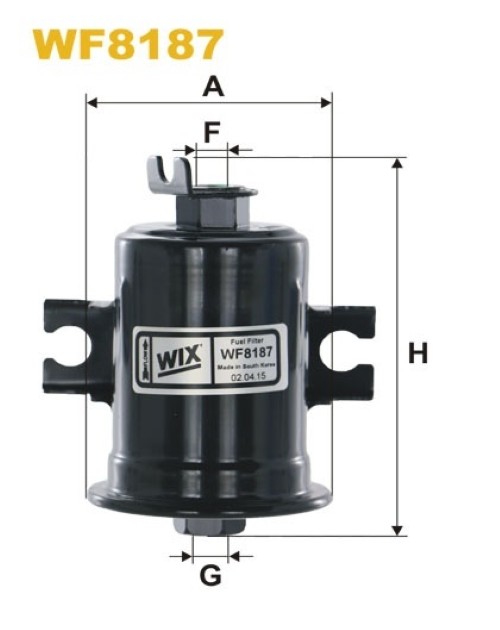 WIX WF8187 Fuel Filter